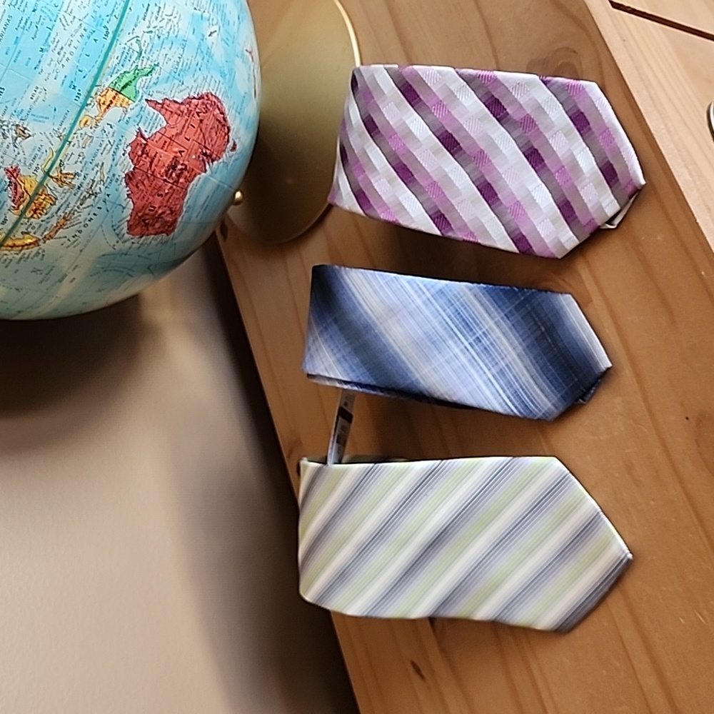 3 ties new with tag